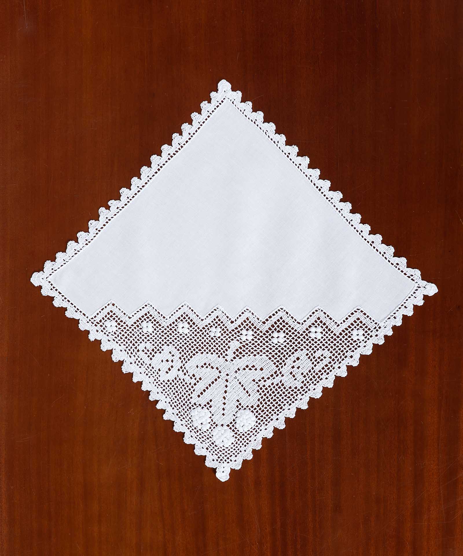 4242 Πετσετάκια γωνίες 12 τεμάχια (33cm x 33cm) 4242 SilkFashion - Image 1