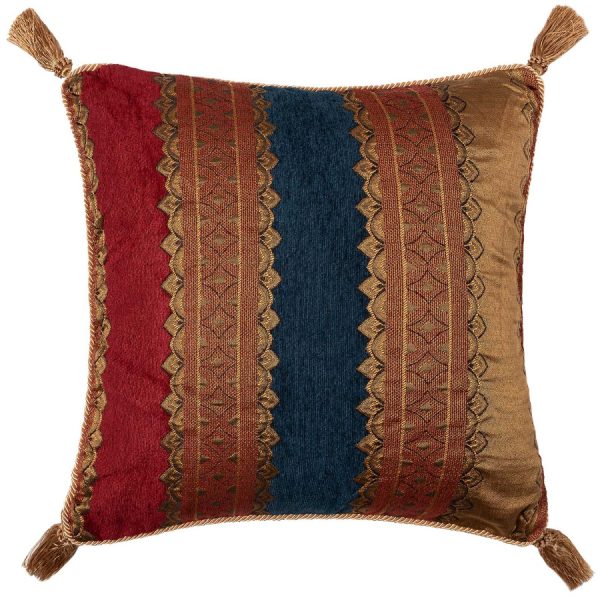 Μαξιλαροθήκη 4322 (45cm x 45cm) μπλέ SilkFashion