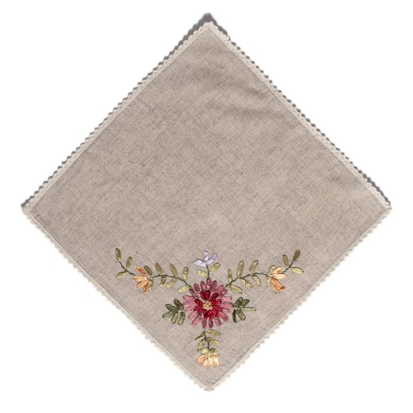 Πετσετάκια γωνίες 12 τεμάχια (33cm x 33cm) 4338 SilkFashion