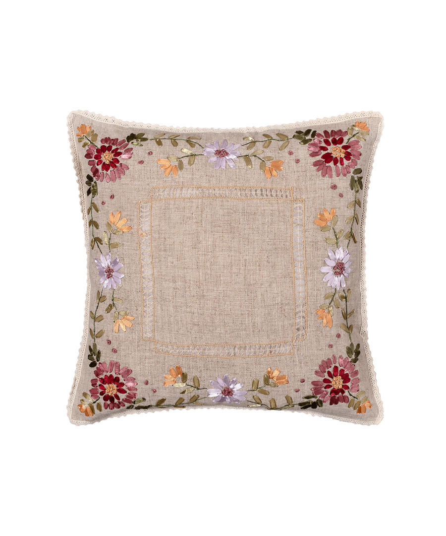 4338 Μαξιλαροθήκη ροκοκό (40cm x 40cm) 4338 SilkFashion - Image 1