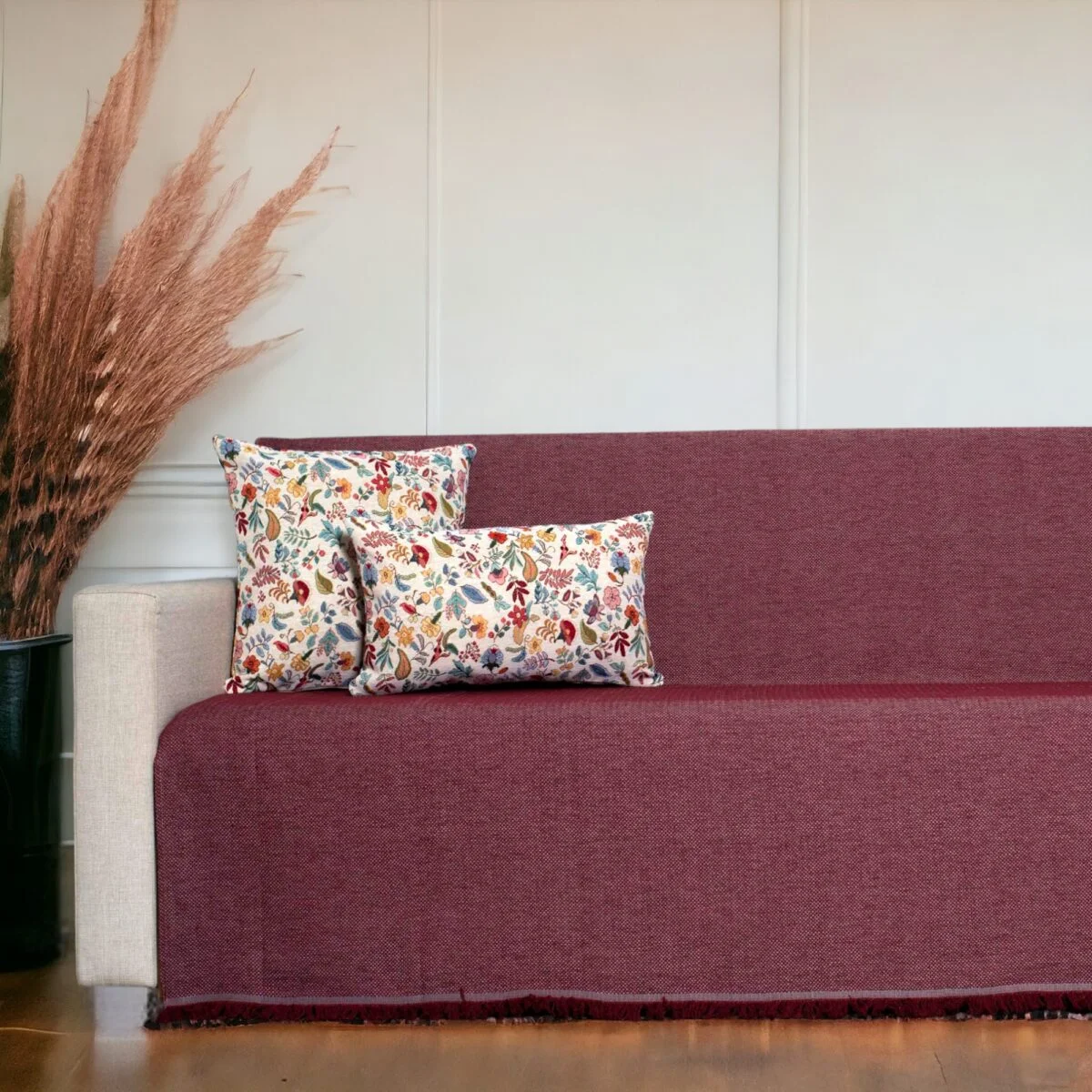 445240 Ριχτάρι Πολυθρόνας 170x170 Cotone | Max Μπορντό - Image 1