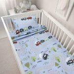 LINO BEBE ΣΕΤ ΣΕΝΤΟΝΙΑ FOREST EXPRESS PETROL 120X180