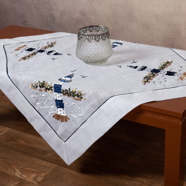 Τραπεζομάντηλο ροκοκό (135cm x 175cm) 4752 SilkFashion