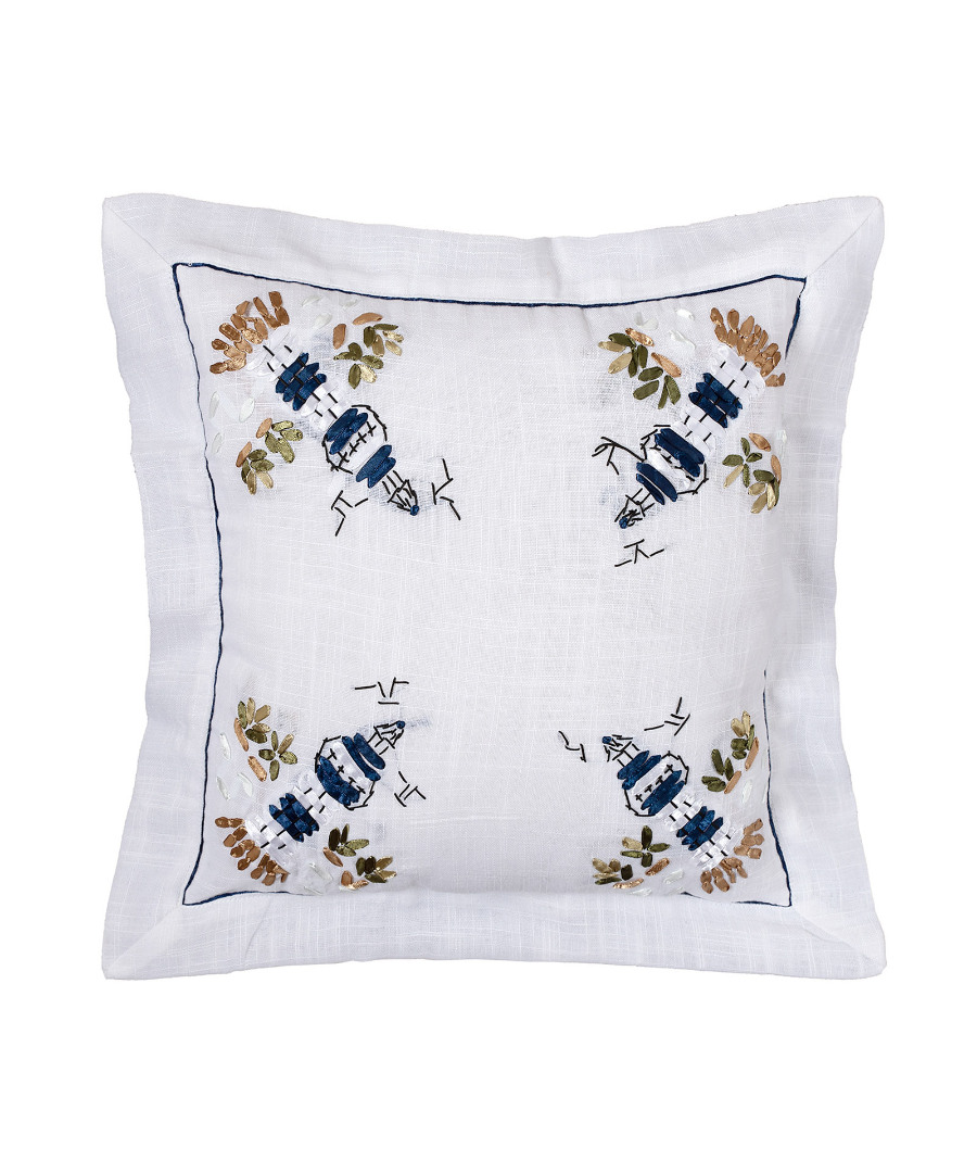 4752d Μαξιλαροθήκη ροκοκό (40cm x 40cm) 4752 SilkFashion - Image 1