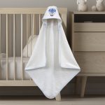 LINO ΚΑΠΑ PALONCINO WHITE/BLUE 75X75 - Image 2