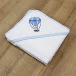 LINO ΚΑΠΑ PALONCINO WHITE/BLUE 75X75 - Image 3