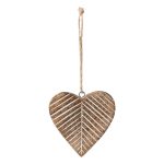 Beauty Home Ξύλινη Καρδιά 10 cm