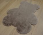 ΧΑΛΙ PUFFY FC5 TAUPE  BEAR ANTISLIP - 090X110  NewPlan - Image 2