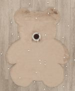 ΧΑΛΙ PUFFY FC5 TAUPE  BEAR ANTISLIP - 090X110  NewPlan - Image 5