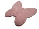 ΧΑΛΙ PUFFY JM7 DARK PINK  BUTTERFLY ANTISLIP - 120X120B  NewPlan - Image 2
