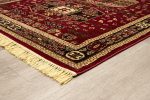 ΧΑΛΙ PERSIA 6057 BURGUNDY ΜΕ ΚΡΟΣΣΙ - 160X230  NewPlan - Image 2