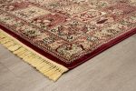 ΧΑΛΙ PERSIA 6283 BURGUNDY ΜΕ ΚΡΟΣΣΙ - 160X230  NewPlan - Image 2
