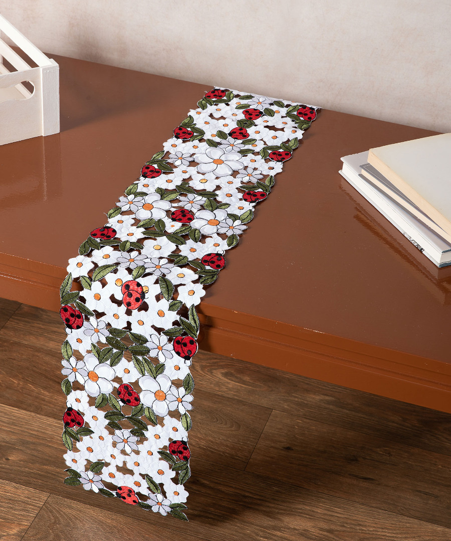 5000FULL Σατέν κοφτή τραβέρσα (20cm x 150cm) 5000 full SilkFashion - Image 1