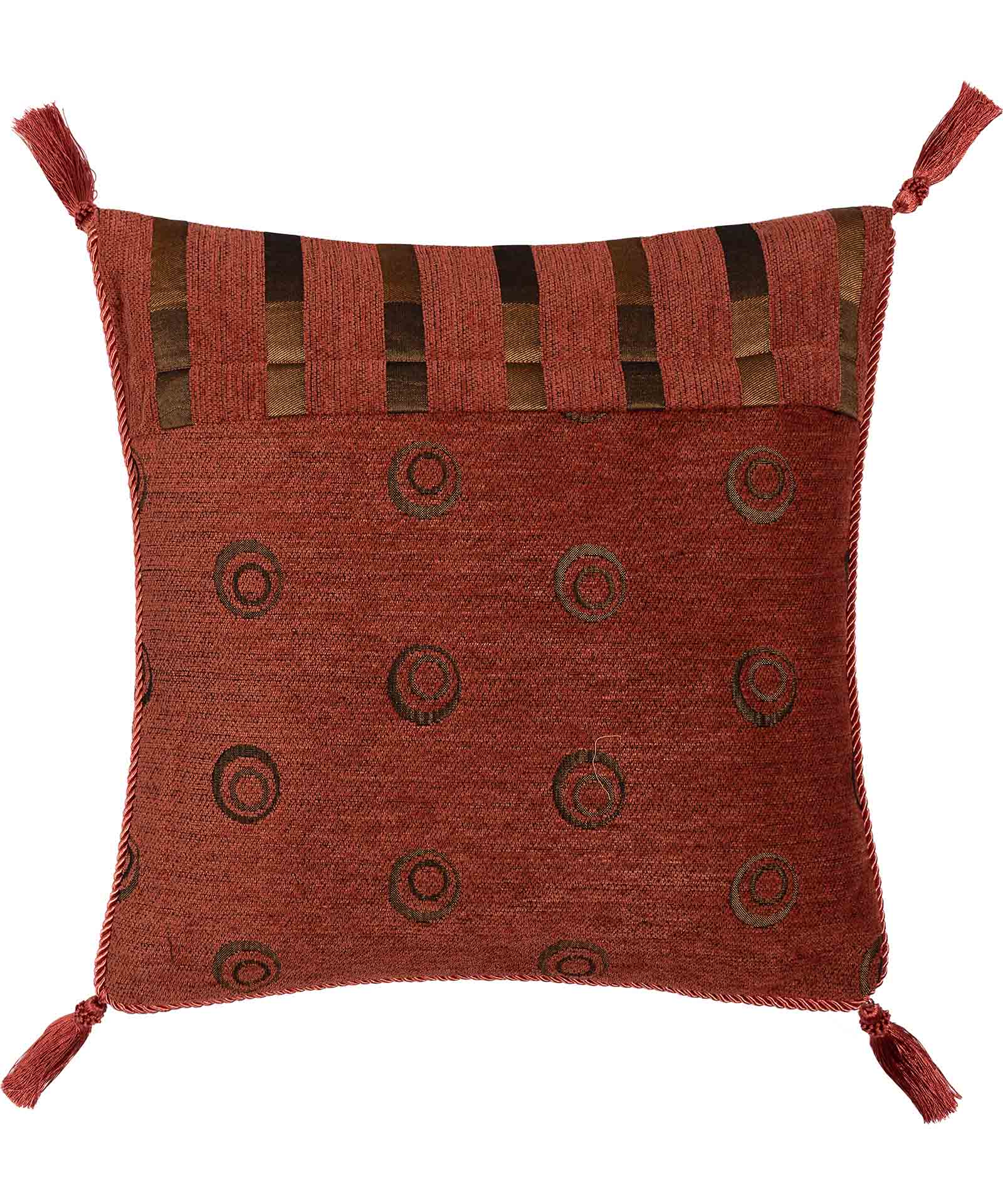 5103portokali ΜΑΞΙΛΑΡΟΘΗΚΗ 5103 (45cm x 45cm) πορτοκαλί SilkFashion - Image 1