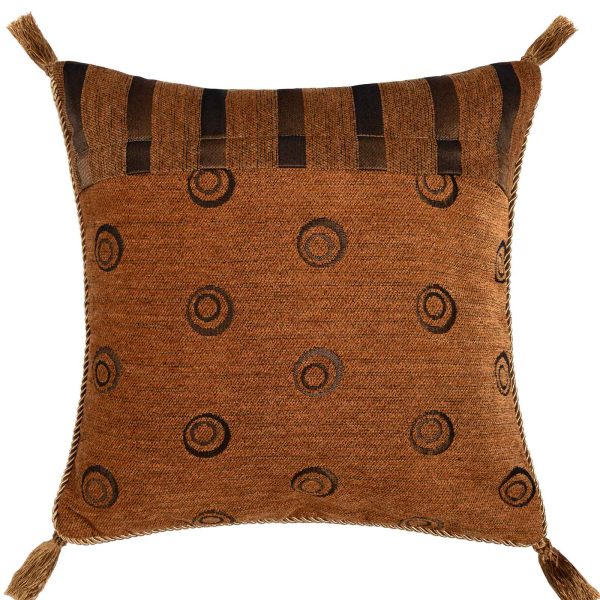 ΜΑΞΙΛΑΡΟΘΗΚΗ  5103 (45cm x 45cm) χρυσό SilkFashion