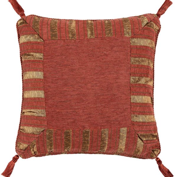 ΜΑΞΙΛΑΡΟΘΗΚΗ  5105 (45cm x 45 cm) πορτοκαλί SilkFashion