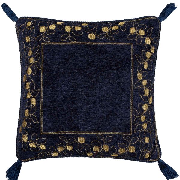 ΜΑΞΙΛΑΡΟΘΗΚΗ (45cm x 45cm) 510 μπλε SilkFashion