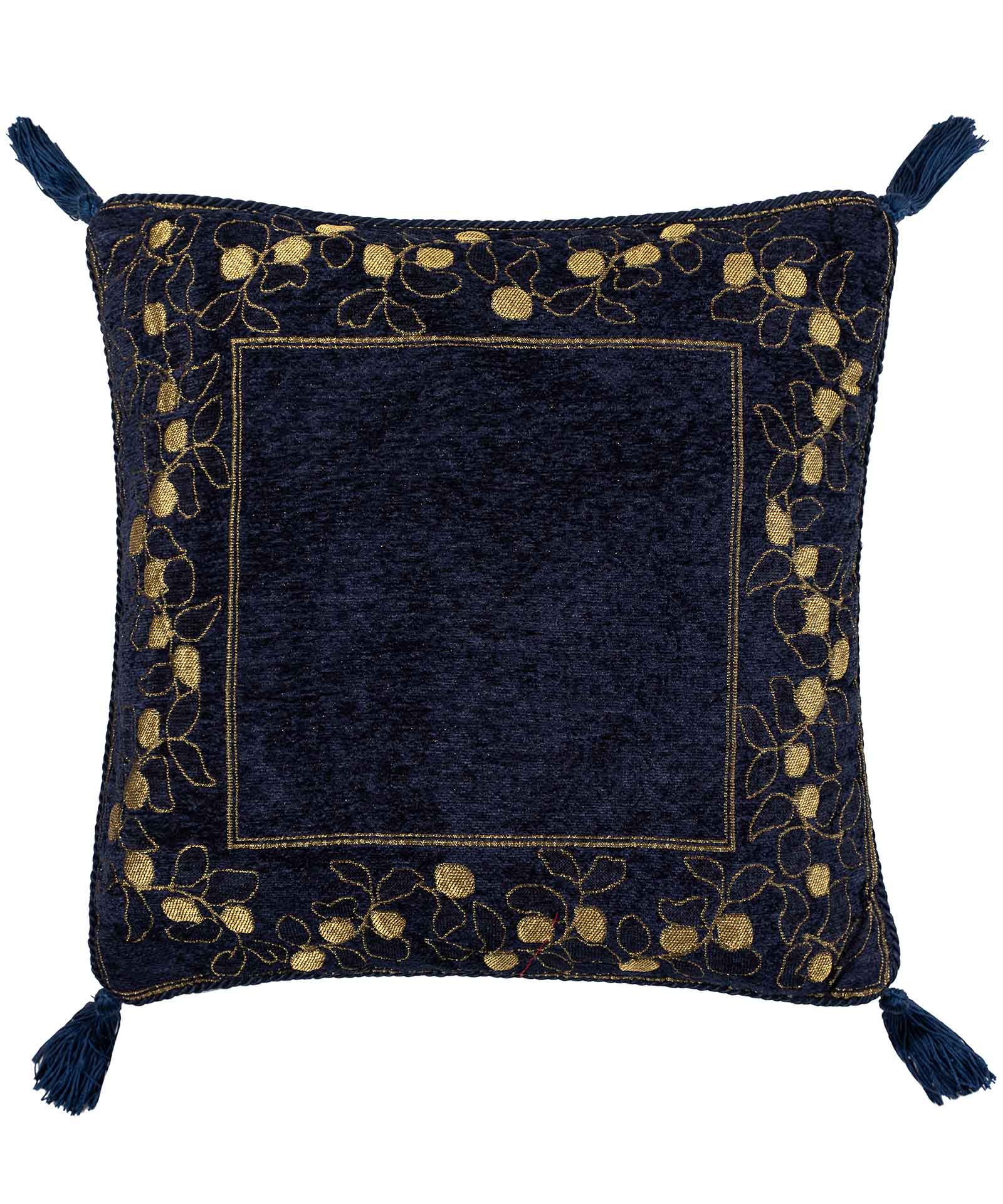 510ble ΜΑΞΙΛΑΡΟΘΗΚΗ (45cm x 45cm) 510 μπλε SilkFashion - Image 1