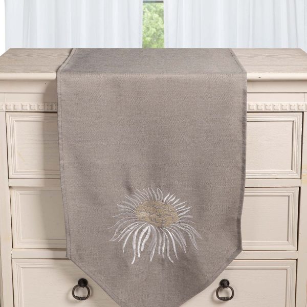 Τραβέρσα 5126 (45cm x 170cm) γκρί SilkFashion