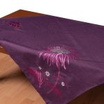 Καρέ 5126 (85cm x 85cm) μώβ SilkFashion