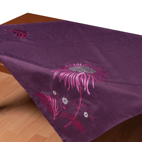 Καρέ 5126 (85cm x 85cm) μώβ SilkFashion