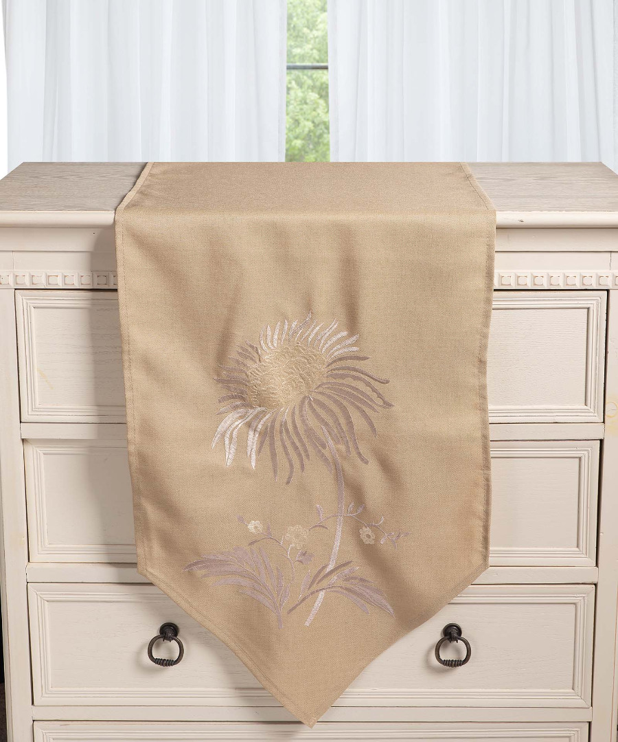 5126mpez Τραβέρσα 5126 (45cm x 170cm) μπέζ SilkFashion - Image 1