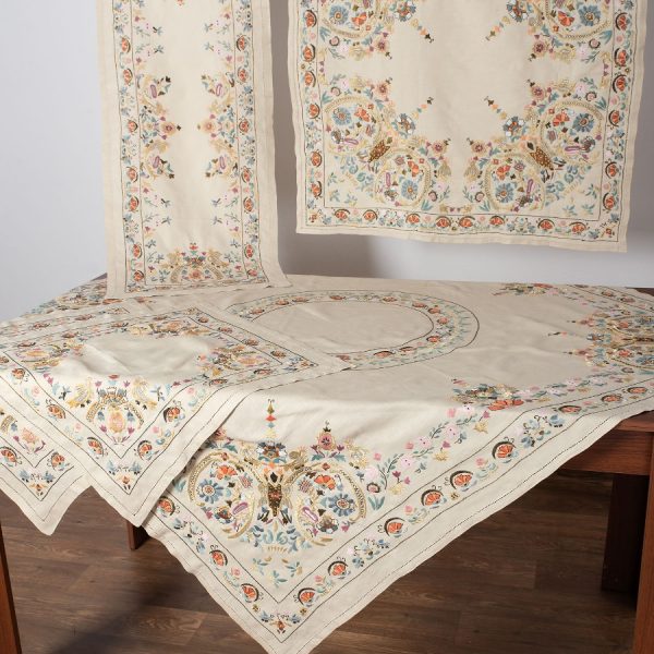 Σετ 5 τεμαχίων (80cm x 80cm, 45cm x 105cm, 135cm x 135cm, 2x60cm x 60cm) 516 SilkFashion