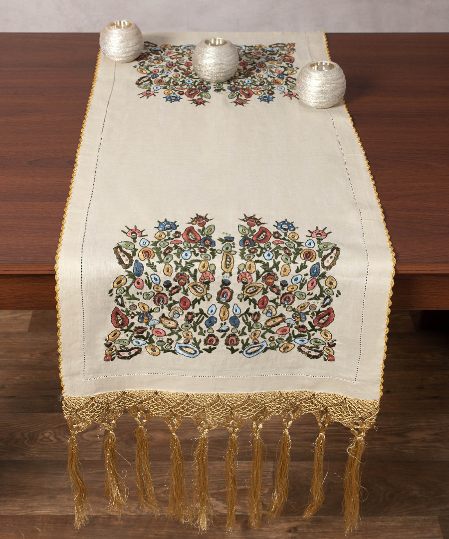 517 Μεταξωτή τραβέρσα (45cm x 160cm) SilkFashion - Image 1