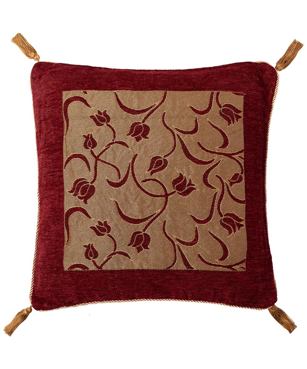 5178borntomax ΜΑΞΙΛΑΡΟΘΗΚΗ (45cm x 45cm) 5178 μπορντώ SilkFashion - Image 1