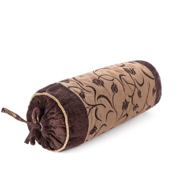 Καραμέλα με γέμιση (40cm x 17cm) 5178 Καφέ SilkFashion