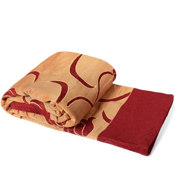 ΡΙΧΤΑΡΙΑ 5178 (150cm x 180cm / 170cm x 230cm / 170cm x 270cm) κόκκινο SilkFashion