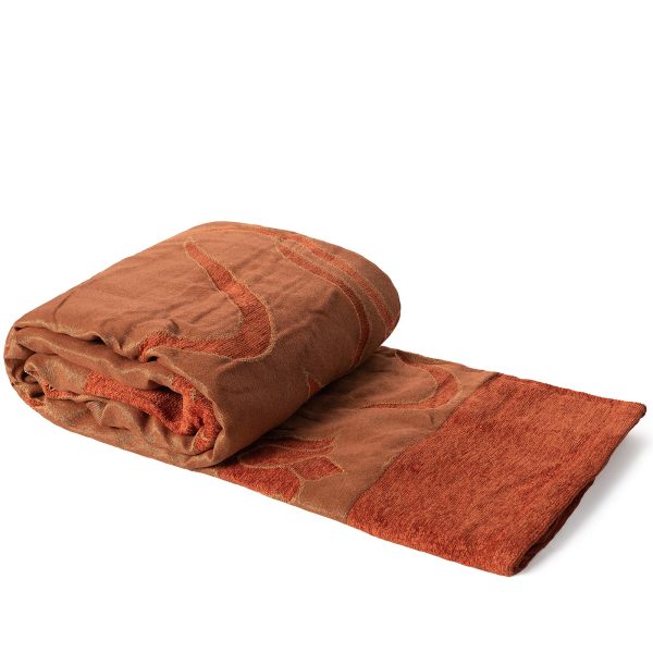 ΡΙΧΤΑΡΙΑ 5178 (150cm x 180cm / 170cm x 230cm / 170cm x 270cm) πορτοκαλί SilkFashion