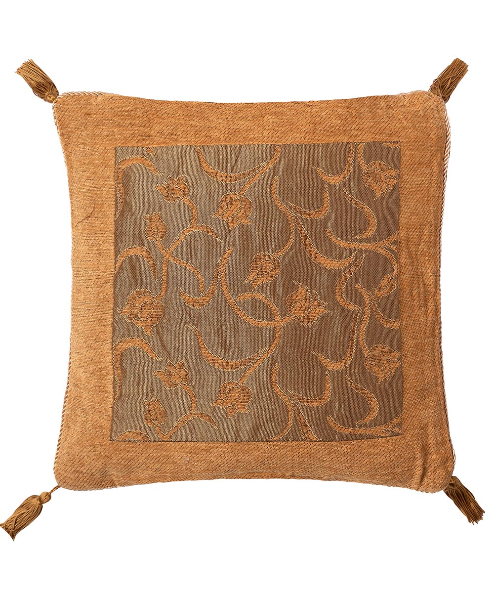 5178xrysomax ΜΑΞΙΛΑΡΟΘΗΚΗ (45cm x 45cm) 5178 χρυσό SilkFashion - Image 1