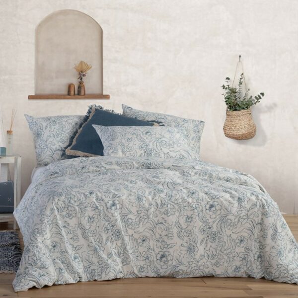 Σετ Σεντόνια Μονά 170×270 Nef Nef Moanna  Blue