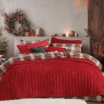 Κουβερτοπάπλωμα Υπέρδιπλο 220x240 Nef Nef Sweet Christmas Red