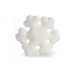 Χριστουγεννιάτικο Μαξιλάρι Δ.45 Nef Nef Snowflake White