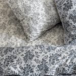 Σετ Μονά Σεντόνια Fashion Life 110x200+30 FL6278 Με Λάστιχο Γκρι Palamaiki