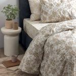 Σετ Παπλωματοθήκη Υπέρδιπλη Fashion Life 240x250 FL6279 Μπεζ Palamaiki