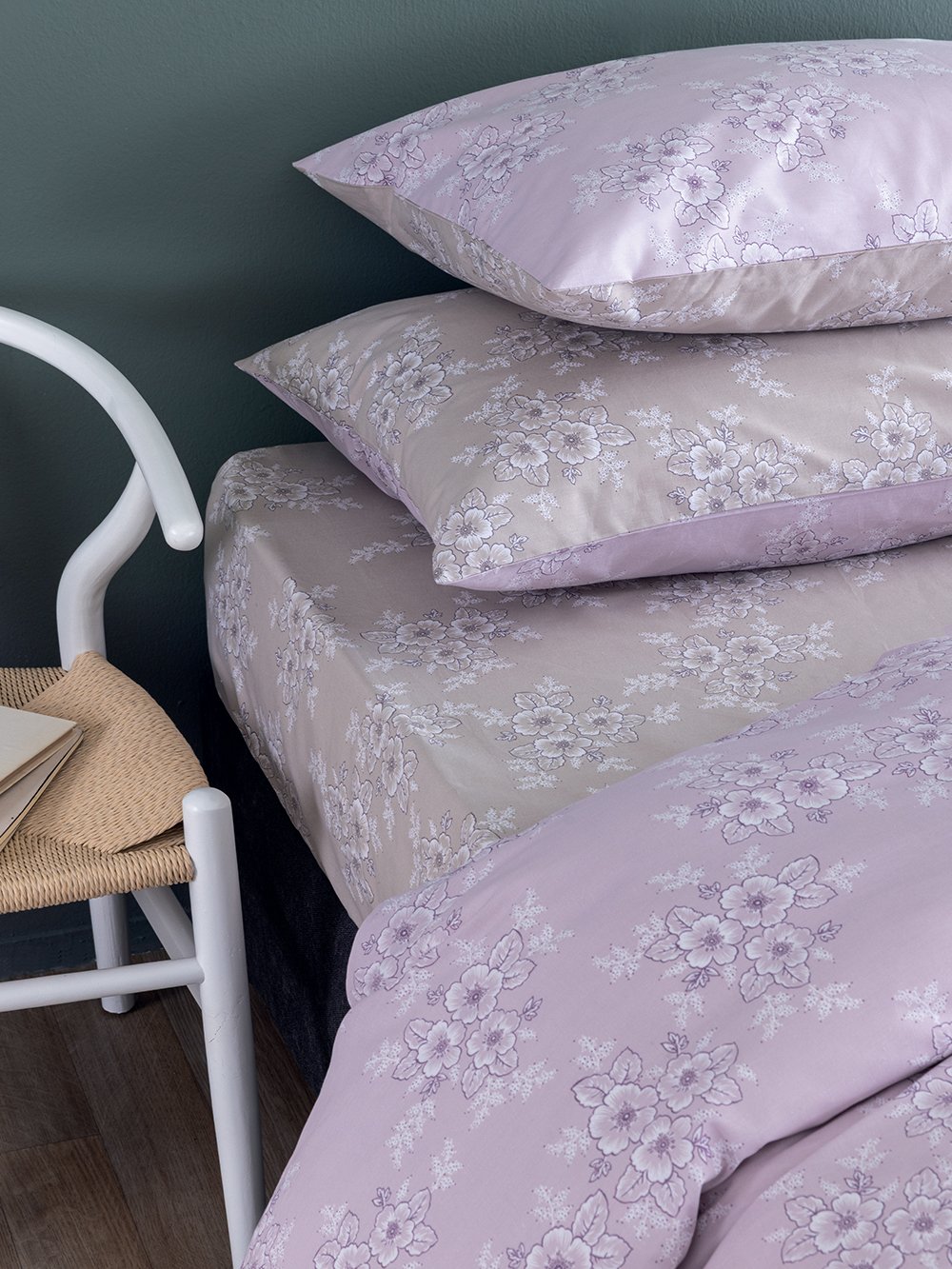 5205857296292_2 Σετ Μονά Σεντόνια Fashion Life 170x260 FL6281 Χωρίς Λάστιχο Μπεζ Palamaiki - Image 1