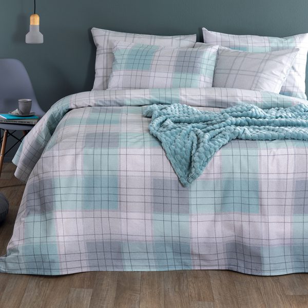 Σετ Υπέρδιπλα Σεντόνια Fashion Life 170x200+30 FL6282 Χωρίς Λάστιχο Εμπριμέ Palamaiki