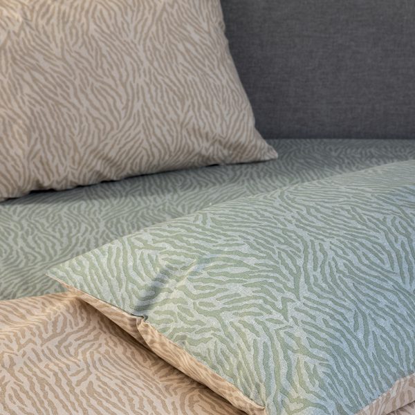 Ζεύγος Μαξιλαροθήκες Fashion Life 52x72 FL6286 Μπεζ Palamaiki