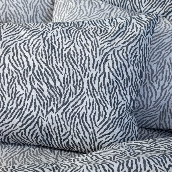 Ζεύγος Μαξιλαροθήκες Fashion Life 52x72 FL6287 Μαύρο Palamaiki