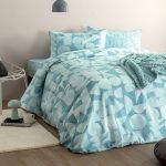 Σετ Μονά Σεντόνια Fashion Life 110x200+30 FL6288 Με Λάστιχο Γαλάζιο Palamaiki