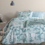 Σετ Παπλωματοθήκη Υπέρδιπλη Fashion Life 240x250 FL6288 Γαλάζιο Palamaiki