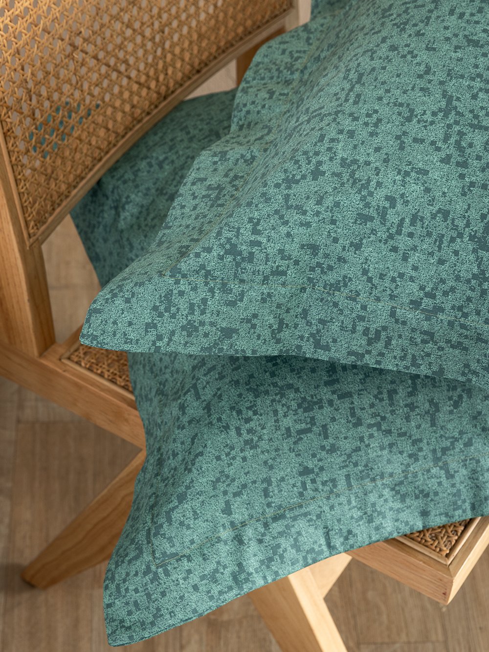 5205857301316_3 Ζεύγος Μαξιλαροθήκες Ivy 52x72 IS810 Πράσινο Palamaiki - Image 1