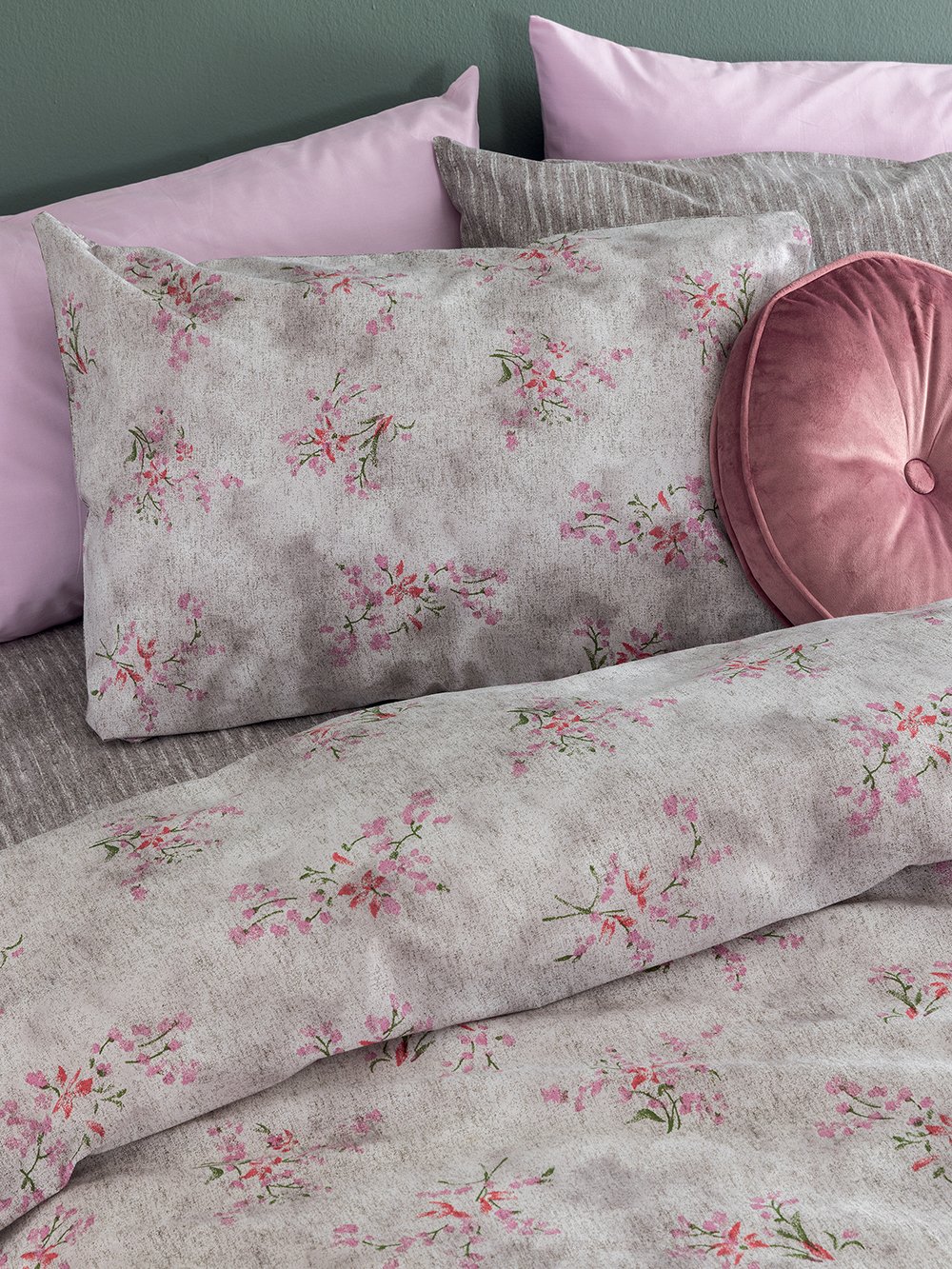 5205857301705_3 Σετ Μονά Σεντόνια Fashion Life 110x200+30 FL6293 Με Λάστιχο Εμπριμέ Palamaiki - Image 1