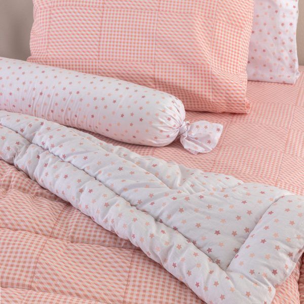 Πάπλωμα Κούνιας Bon Bon 110x150 BB100 ROSE Ροζ Palamaiki