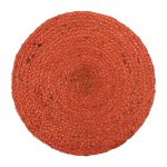 Σουπλά γιούτα (38cm) teracotta SilkFashion