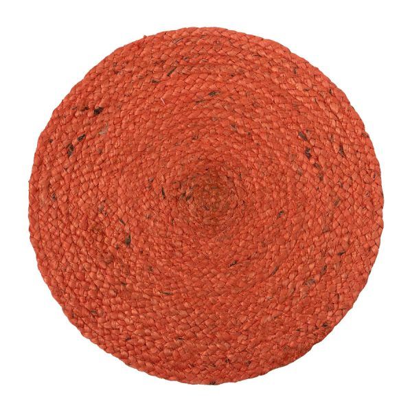 Σουπλά γιούτα (38cm) teracotta SilkFashion