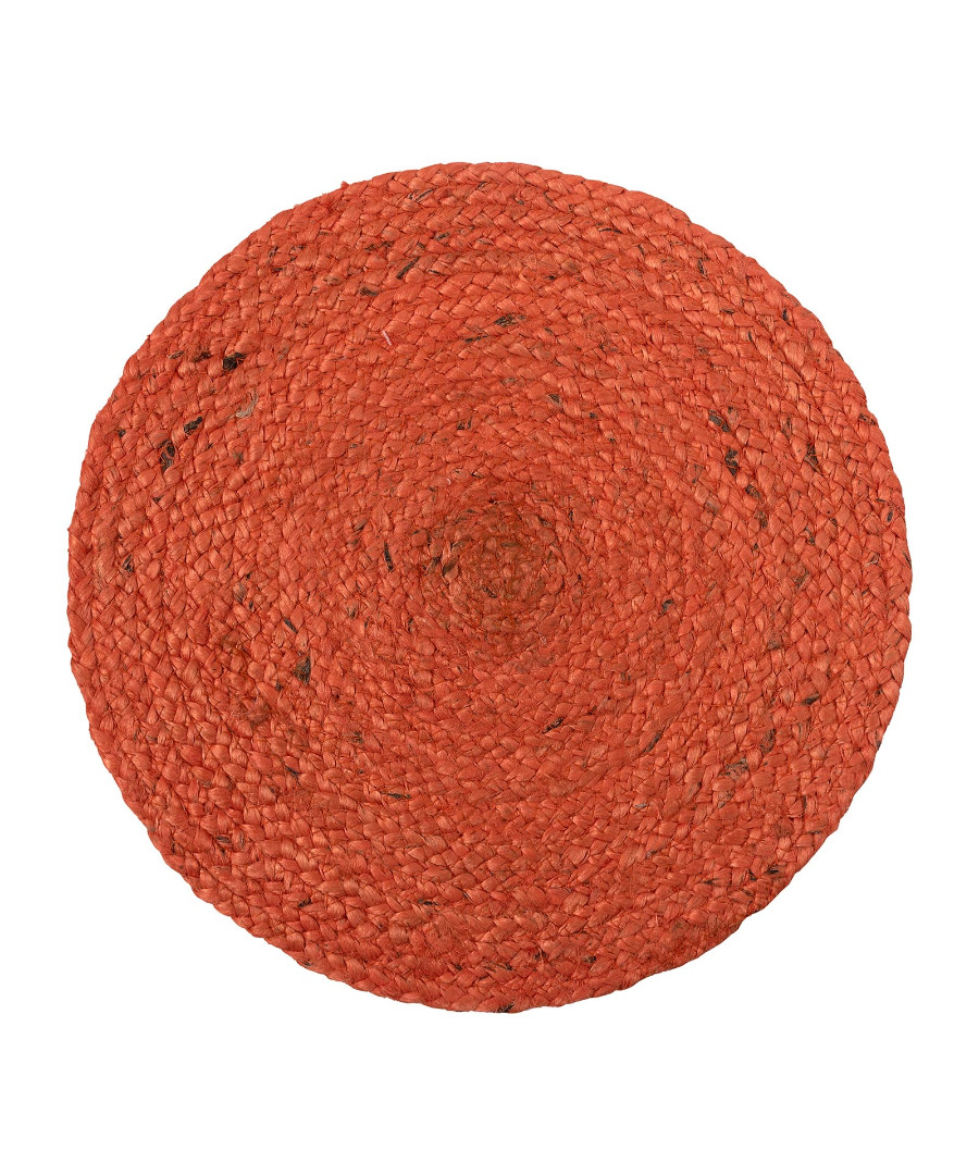 5206978156403 Σουπλά γιούτα (38cm) teracotta SilkFashion - Image 1